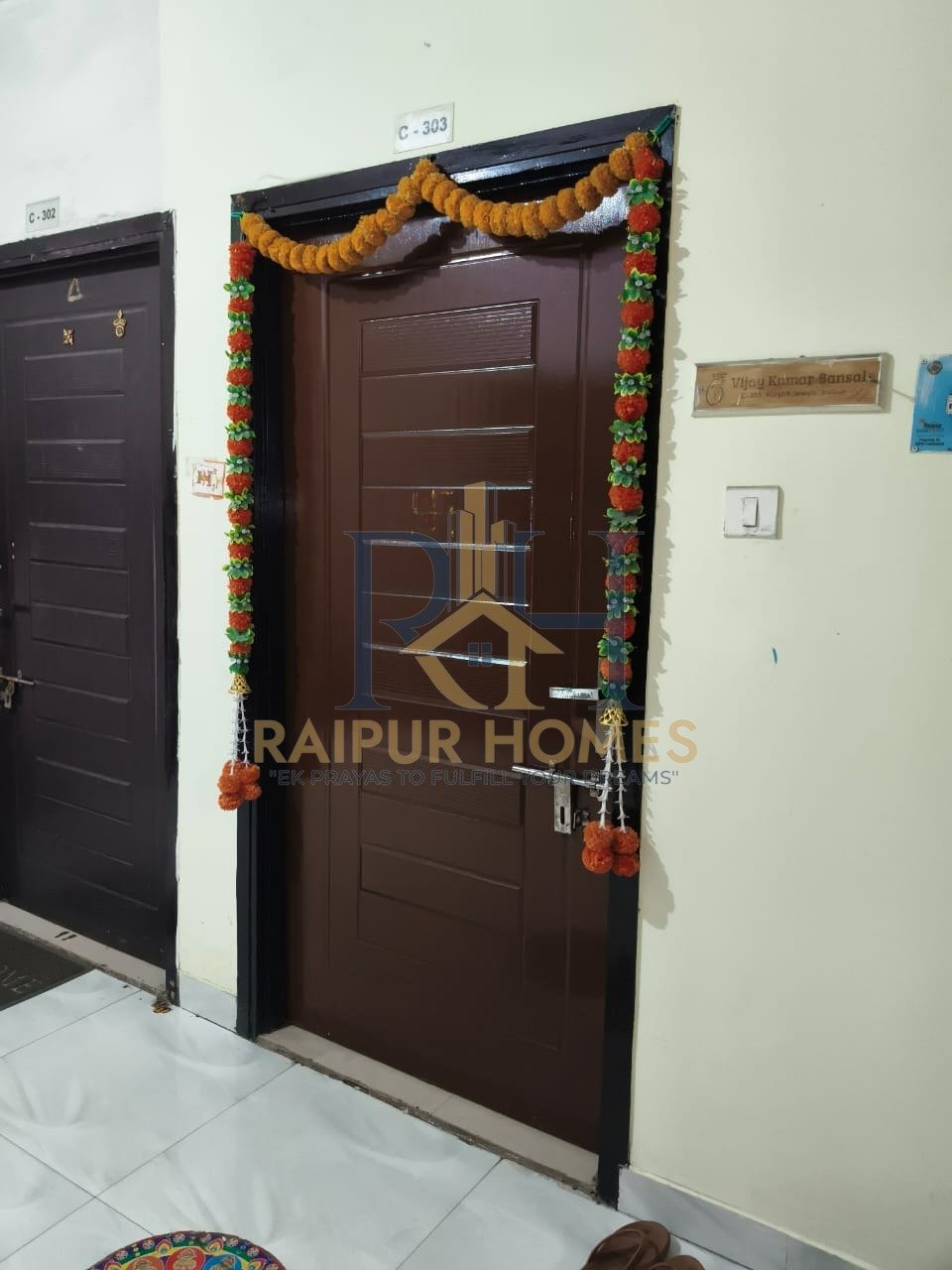 3 BHK RESIDENTIAL FLAT AVAILABLE IN TATIBANDH