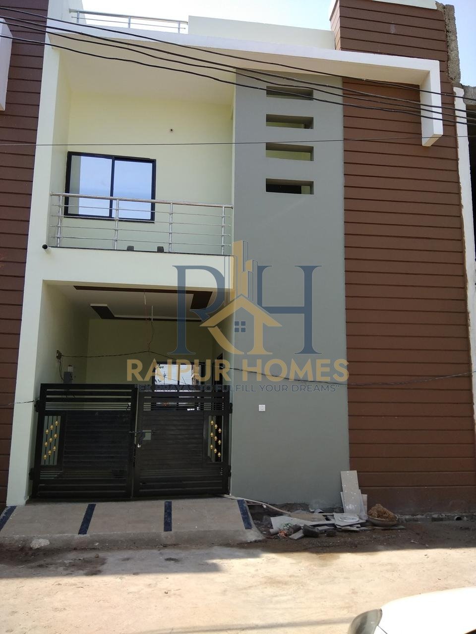 raipur homes 3 BHK SEMI-FURNISHED HOUSE AVAILABLE IN JORA