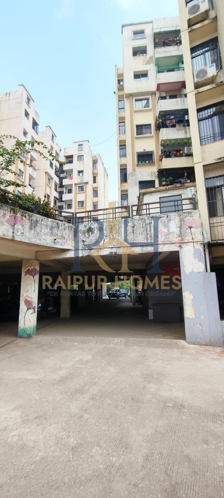 raipur homes 2 BHK RESIDENTIAL FLAT AVAILABLE IN GONDWARA