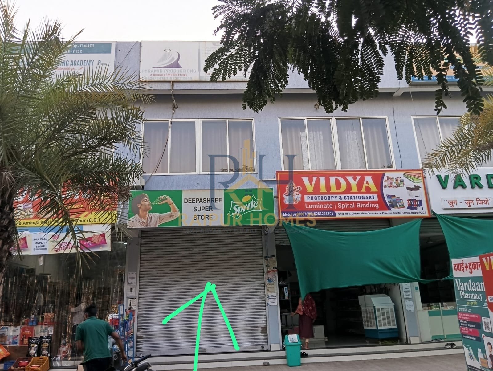 raipur homes SHOP AVAIVABLE IN SADDU