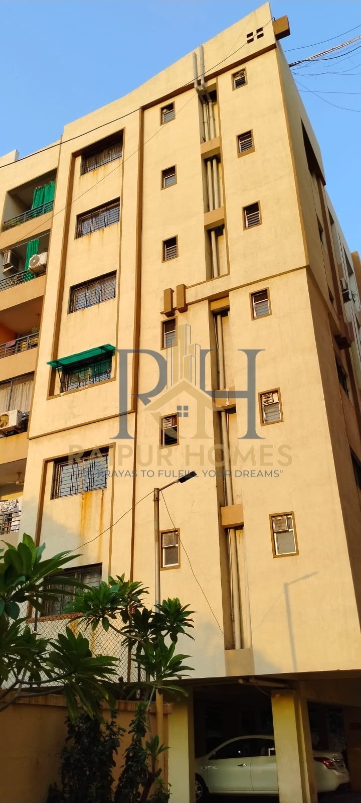 raipur homes 3 BHK SEMI-FURNISHED FLAT AVIALABLE IN TATIBANDH