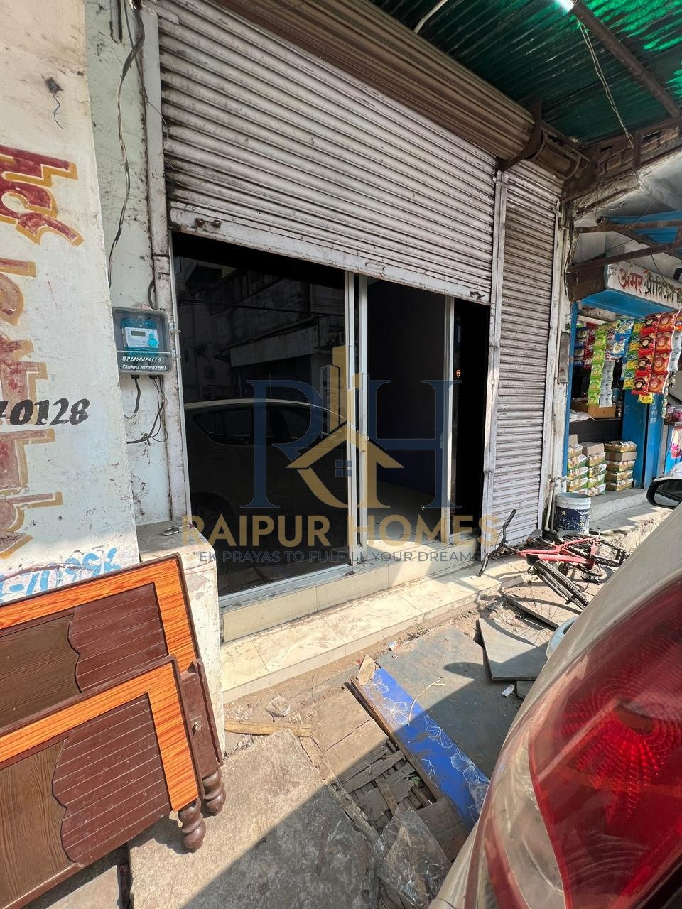 raipur homes COMMERCIAL SHOP AVAILABLE IN SHYAM NAGAR