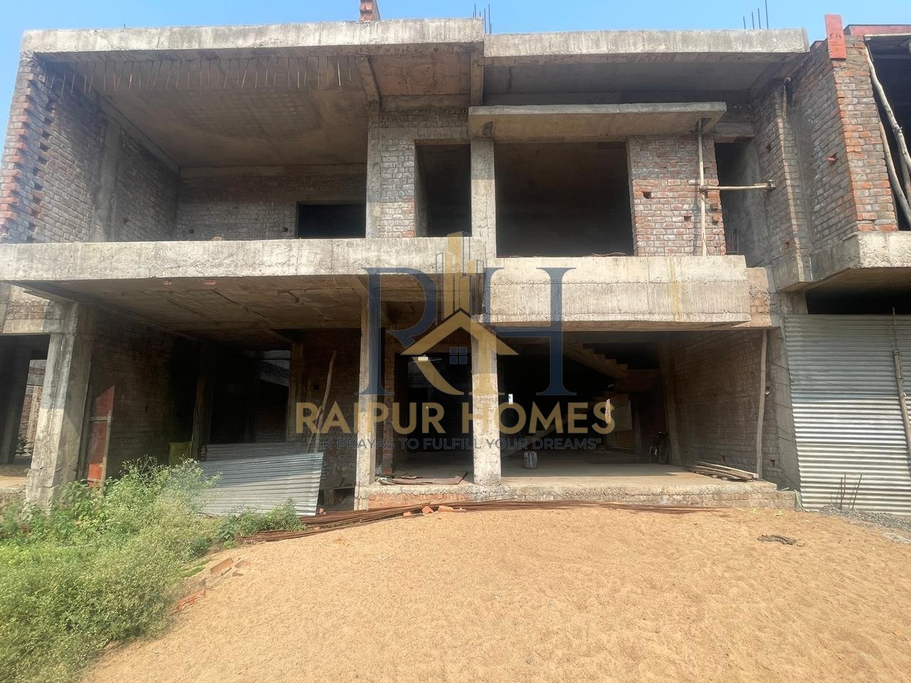 4 BHK UNDER CONSTRUCTION RESIDENTIAL BUNGALOW AVAILABLE NEAR IN VIDHANSABHA ROAD