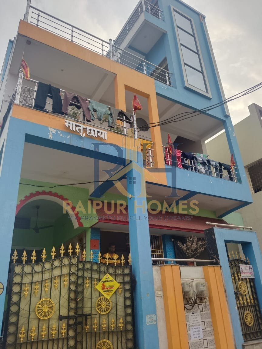 raipur homes 3 BHK RESIDENTIAL HOUSE AVAILABLE IN BHAWNA NAGAR