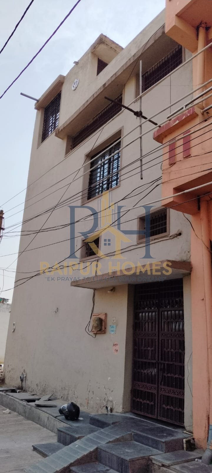 raipur homes 3 BHK RESIDENTIAL HOUSE AVAILALBLE IN TELIBANDHA