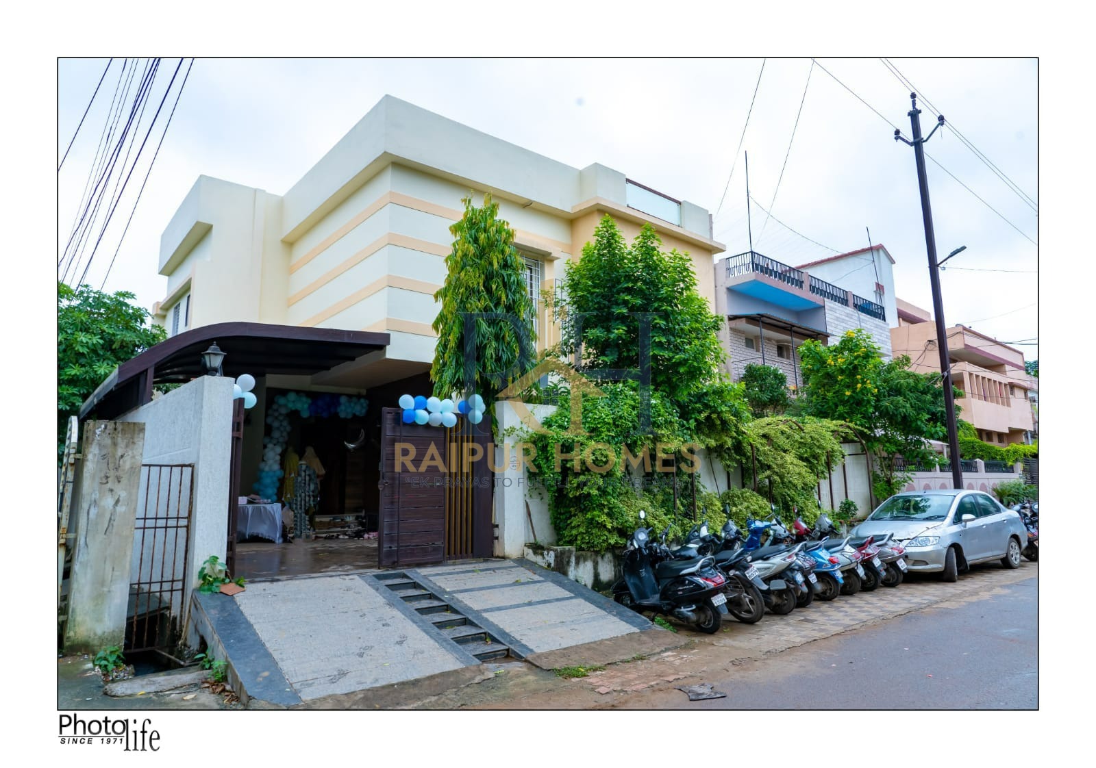 raipur homes 03 BHK RESIDENTIAL BUNGALOW AVAILABLE IN BAYRON BAZAR