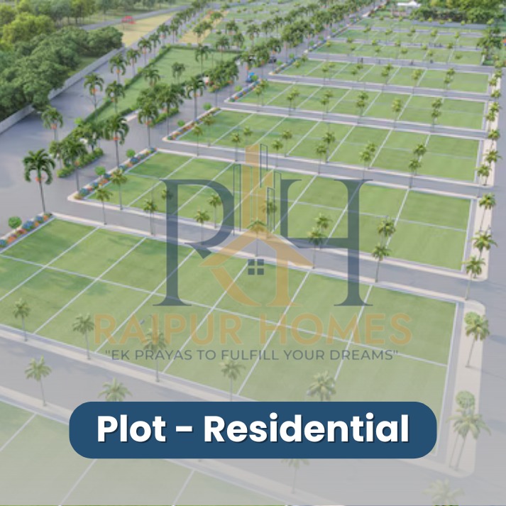 raipur homes RESIDENTIAL PLOT AVAILABLE NEAR IN URLA