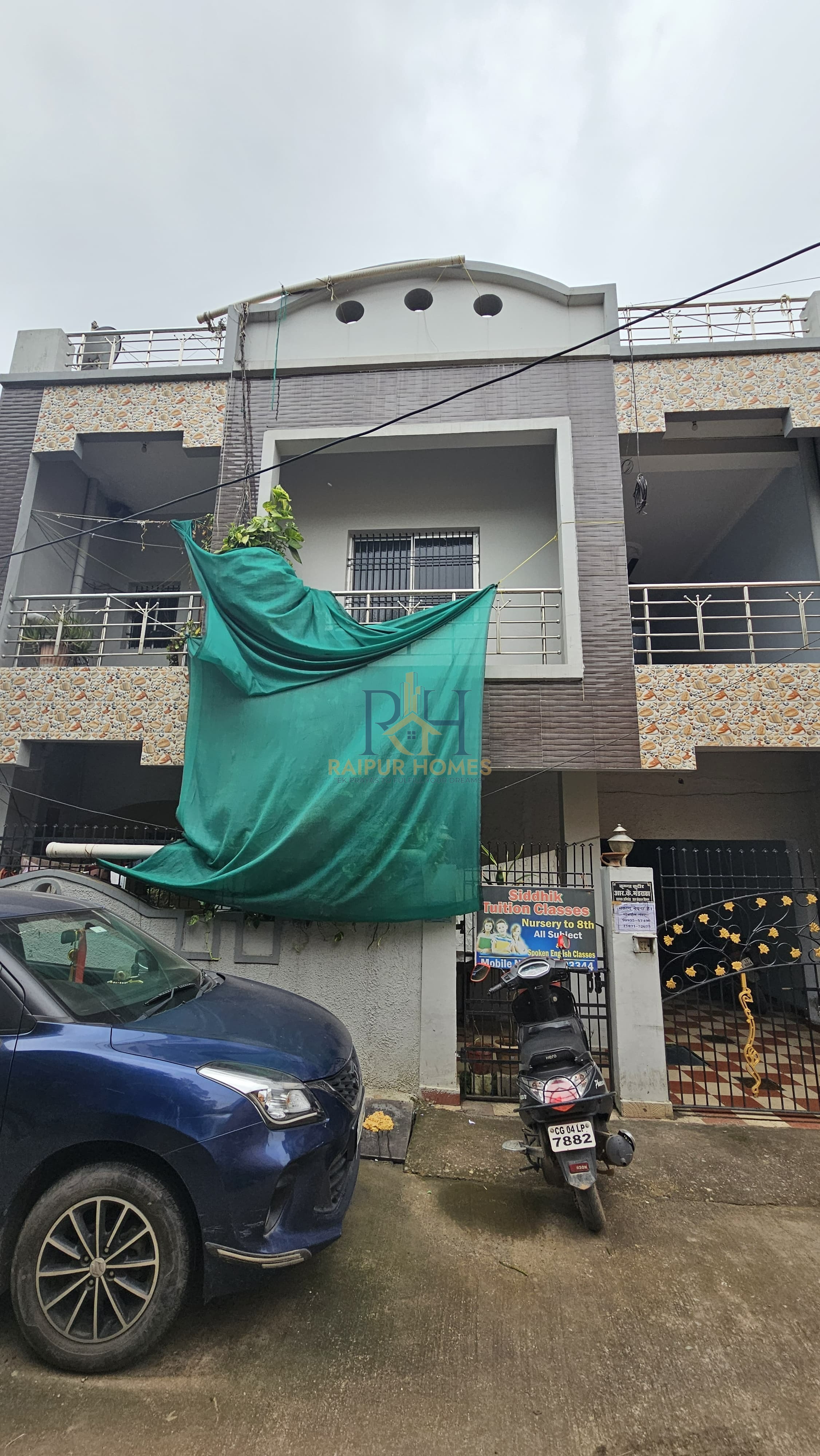 raipur homes 3BHK RESIDENTIAL HOUSE AVAILABLE IN V.V. VIHAR