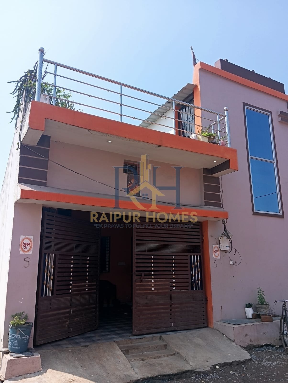 raipur homes 2 BHK RESIDENTIAL HOUSE AVAILABLE IN URKURA